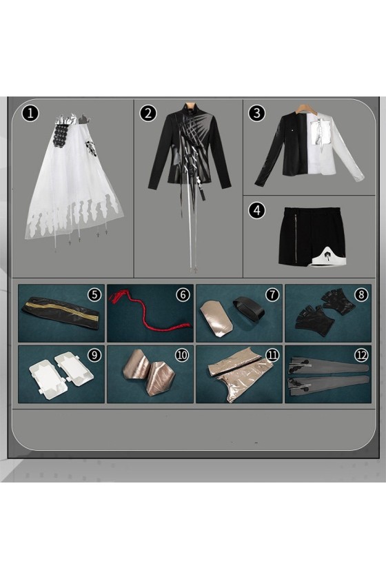 2XXT Cosplay Arknights Fiammetta Judgment Day Outfit Cosplay Costume